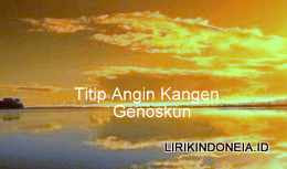 Lirik Titip Angin Kangen dari Genoskun