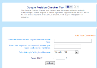 keyword position checker tool
