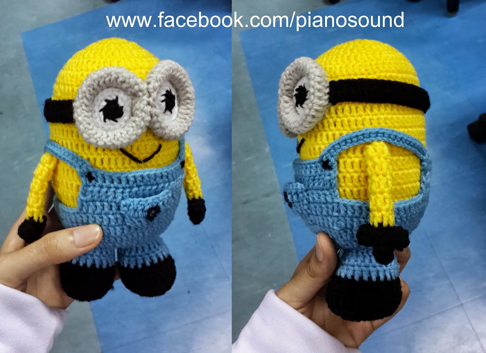 Amigurumipianosound Crochet Blog Crochet Minion Free Pattern