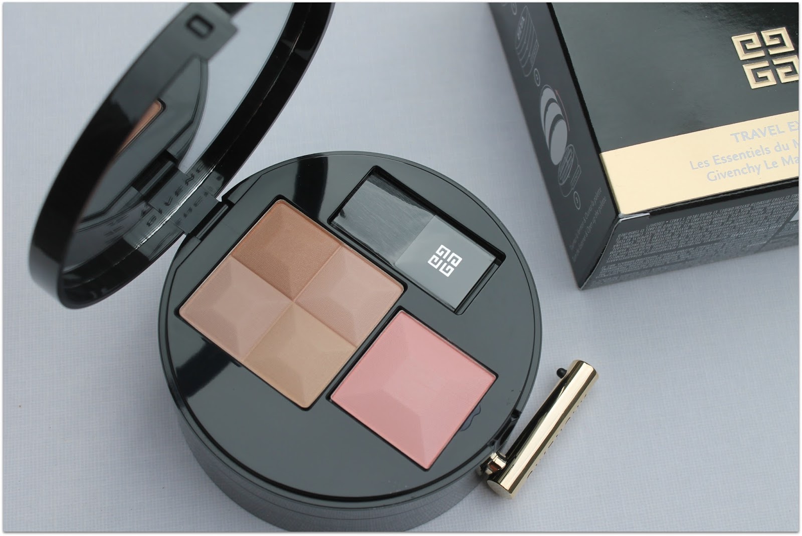 givenchy makeup essentials palette with travel mascara