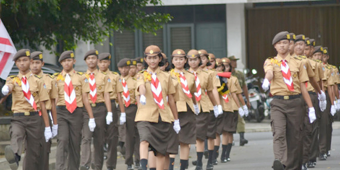 Mengenal Peraturan Baris Berbaris Di Lingkungan Pramuka Membangun Inspirasi