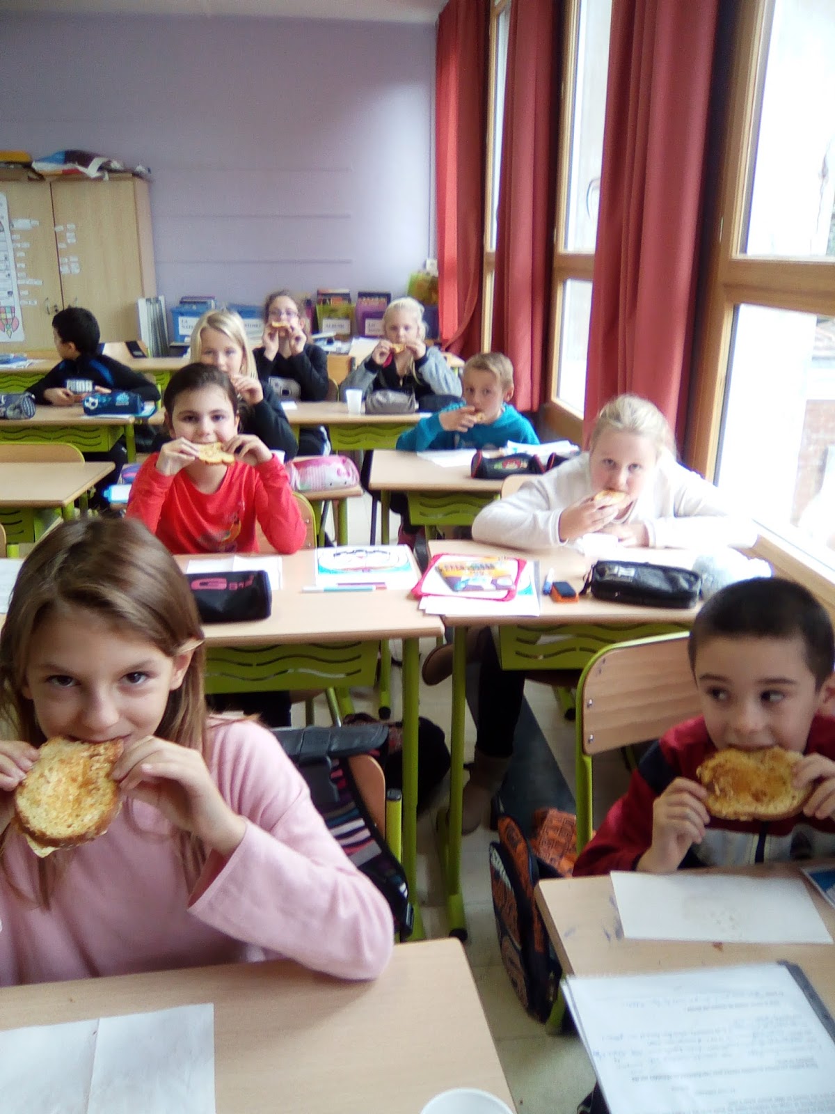 Ecole Simeon Cuveillier Primaire Du Pain Perdu Pour Cloturer La Semaine Du Gout