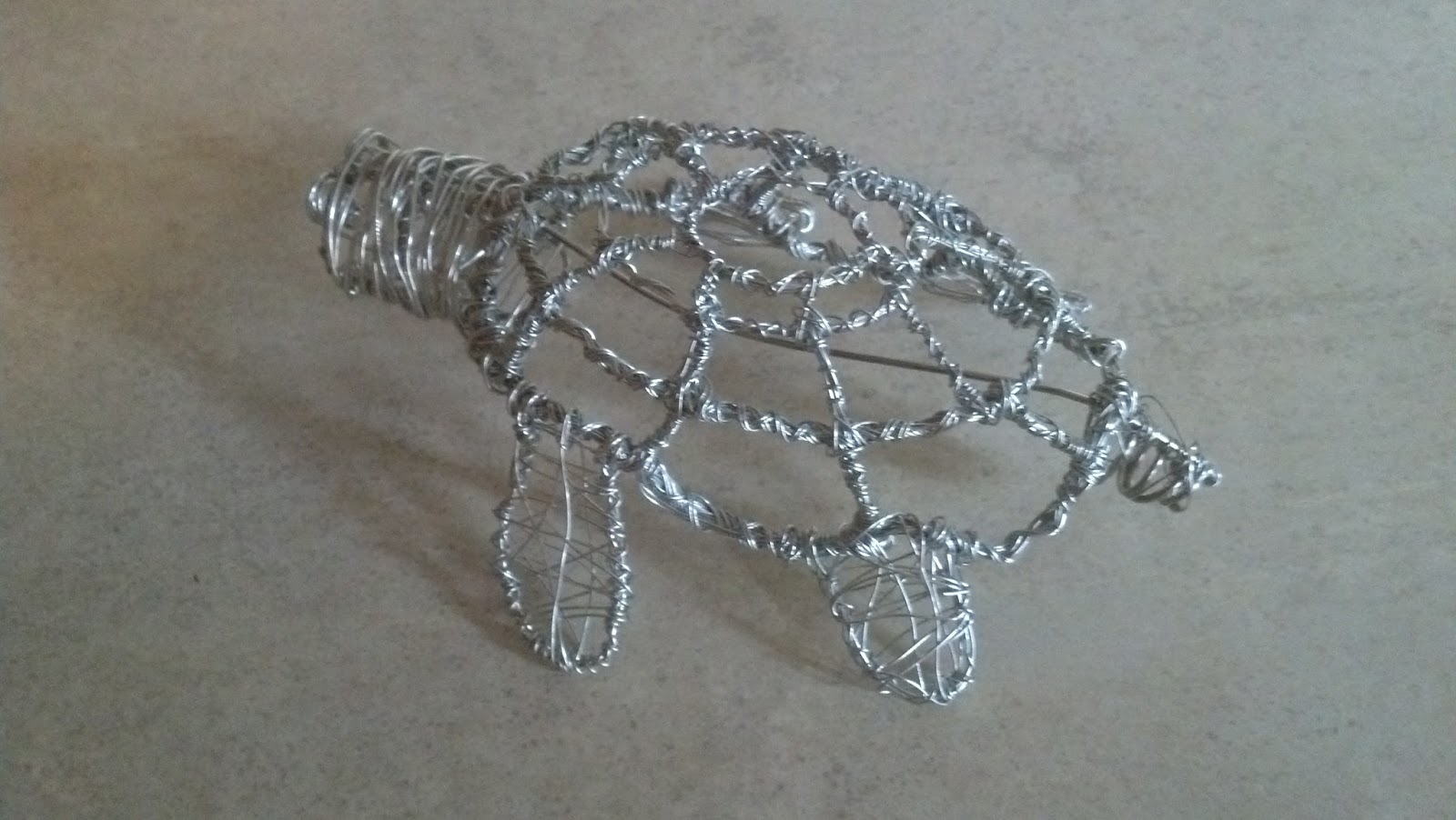 Wire Works & other Creative Endeavors Wire Turtle!!