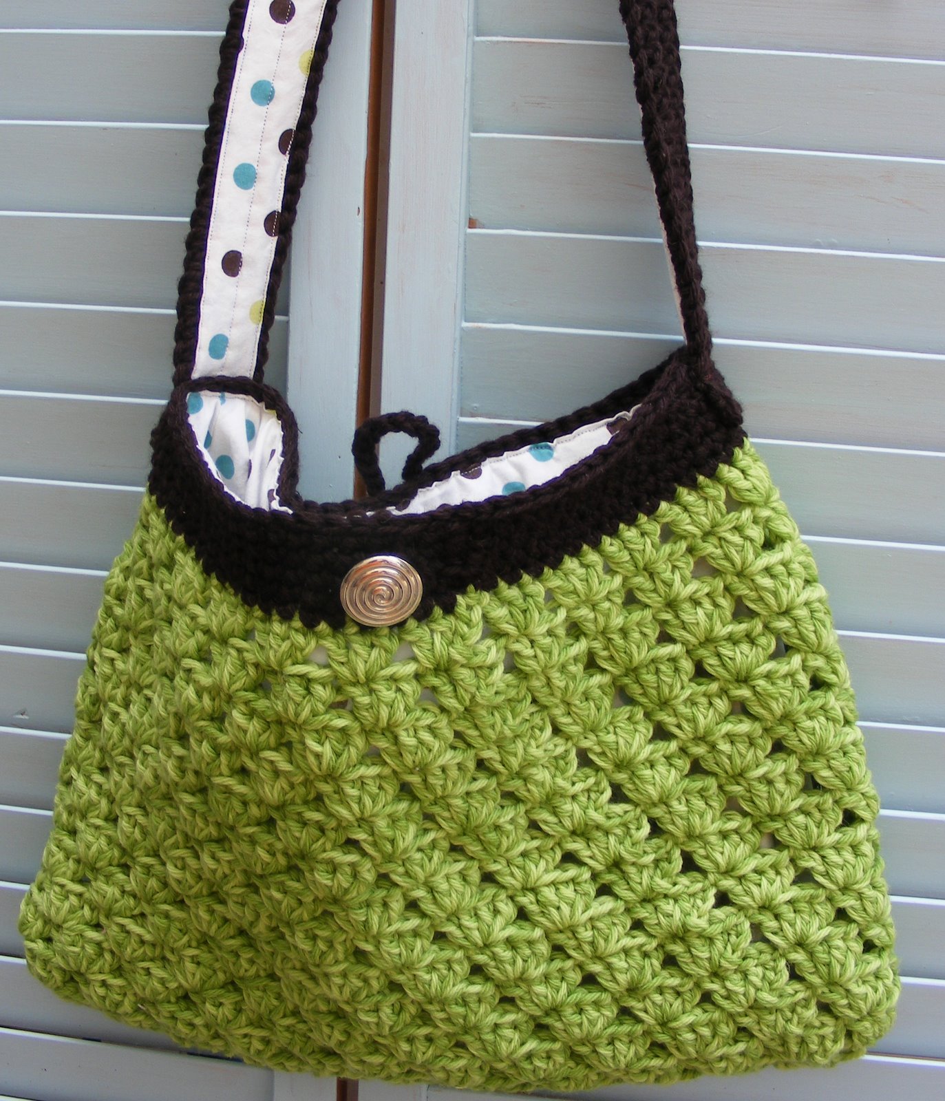 20+ Crochet Bags  Totes Patterns: {Free} : TipNut.com