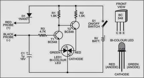Simple Handy Tester Circuit Diagram | Expert Circuits