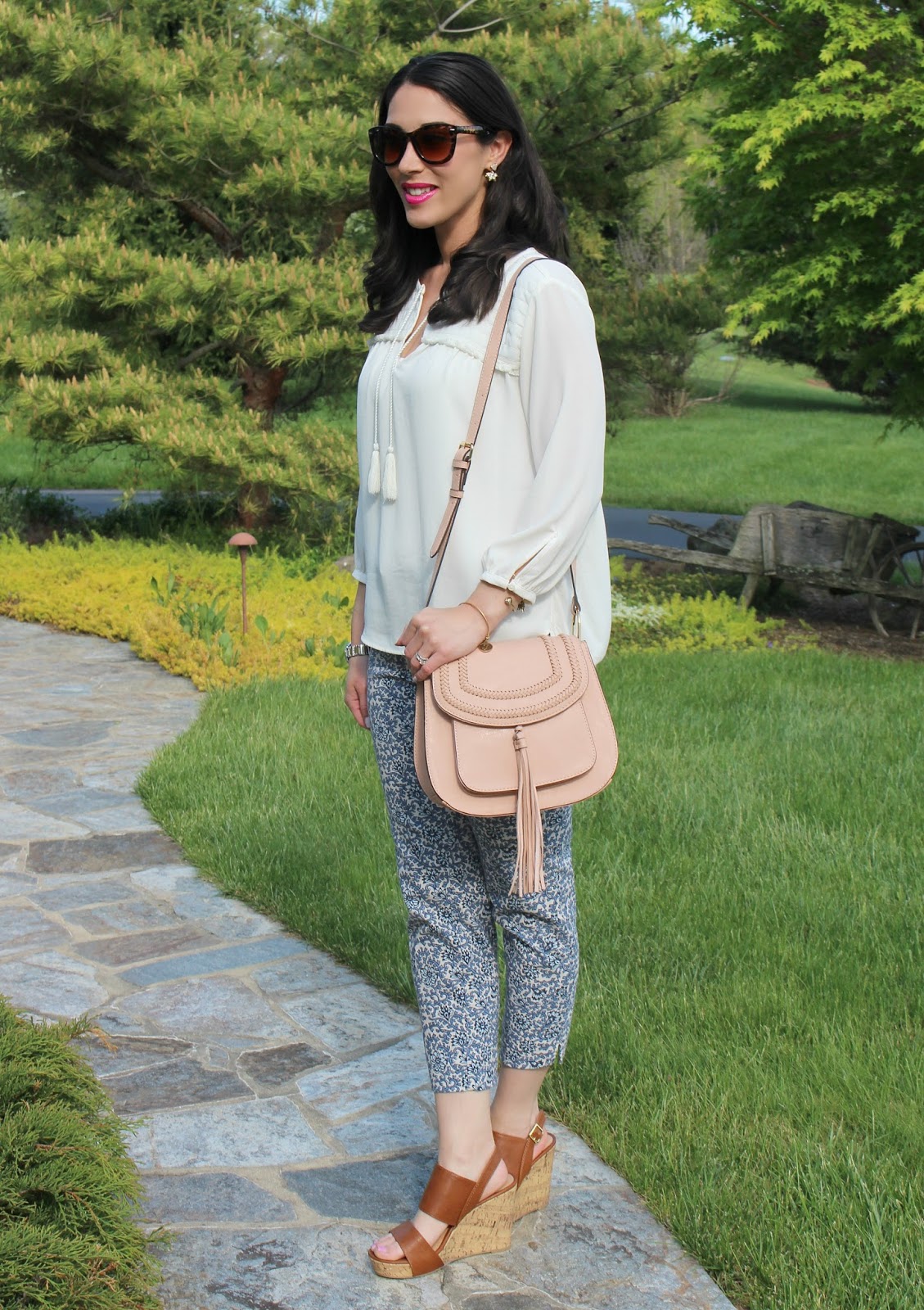 franco sarto saddle bag