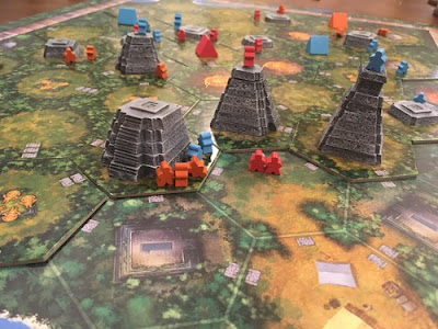 Vista tablero Tikal