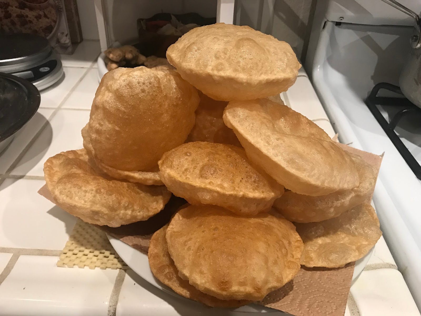 Fiji Style Poori Recipe How to Make Puri Poori Deep Fried Flatbread