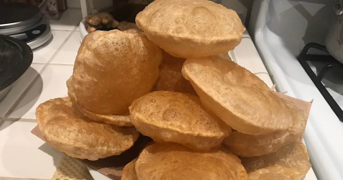 Fiji Style Poori Recipe How to Make Puri Poori Deep Fried Flatbread