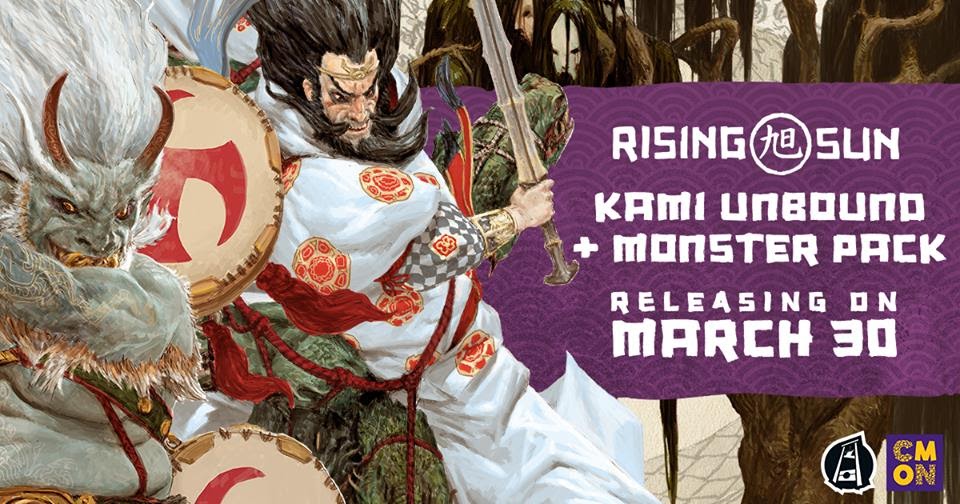 Tabletop Fix Cool Mini or Not New Rising Sun Expansions