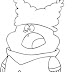 Popular Cartoon Character Coloring Pages