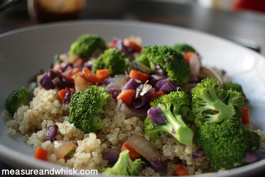 Peanut Hoisin Stir Fry Measure & Whisk Real food cooking with a dash