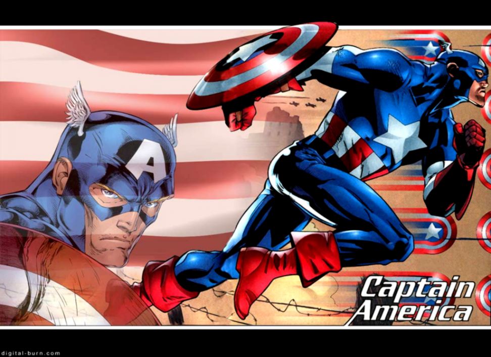 Captain America Cartoon  Captain America HD Wallpapers