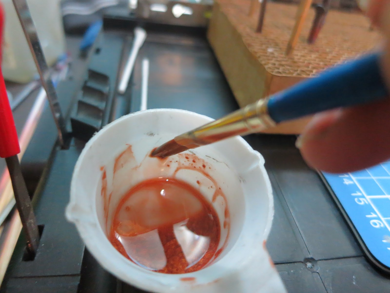 S S G U N P L A thinning citadel paints for airbrushing