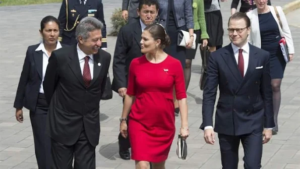 The Crown Princess couple is accompanied by Minister of Infrastructure Anna Johansson. The visit begin in Peru on 18 October and ends in Colombia on 23 October.