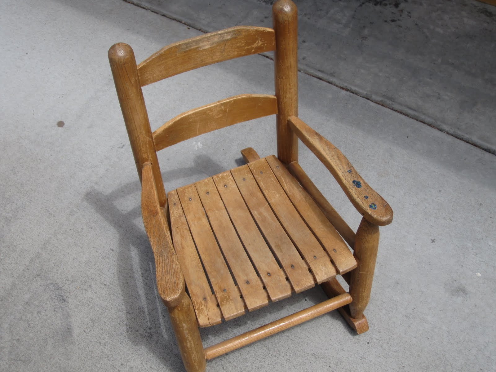 Portobello Road: Little Red Rocking Chair