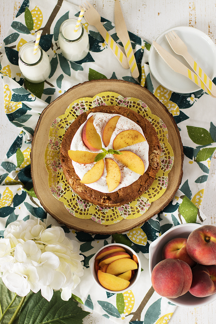 GLUTENSİZ ŞEFTALİLİ KEK Damy�s Kitchen