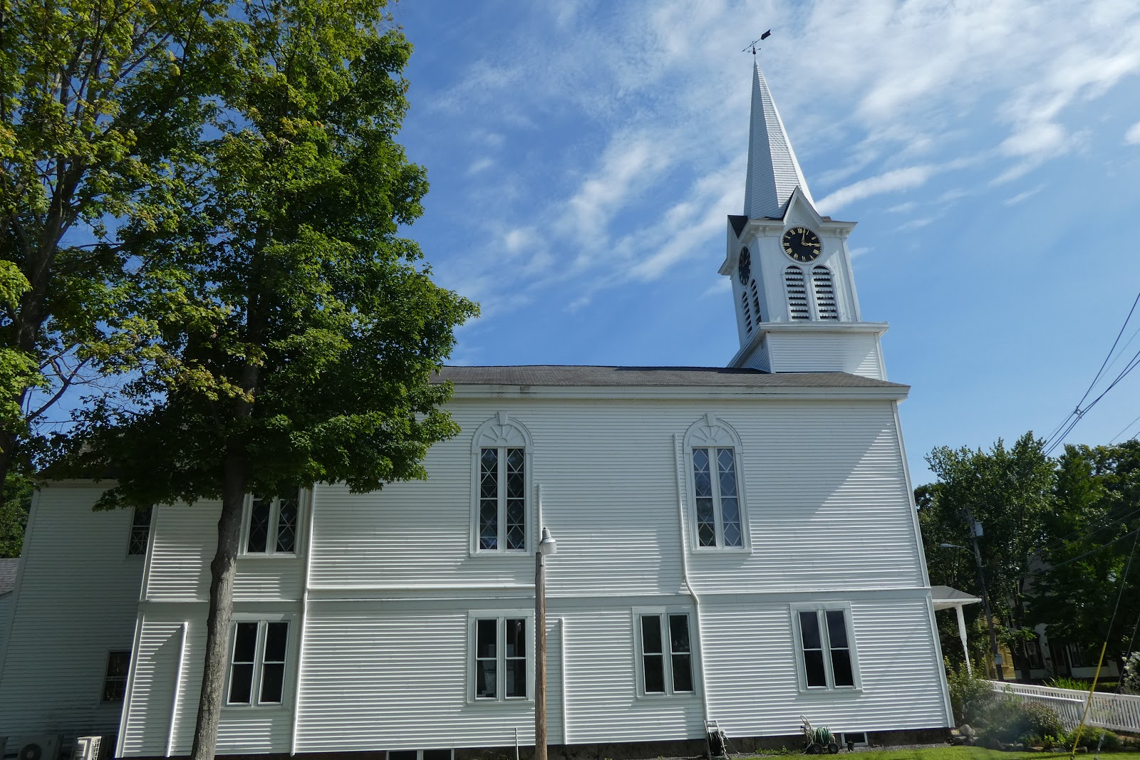 Nutfield Genealogy Weathervane Wednesday Two Baptist Churches in Maine