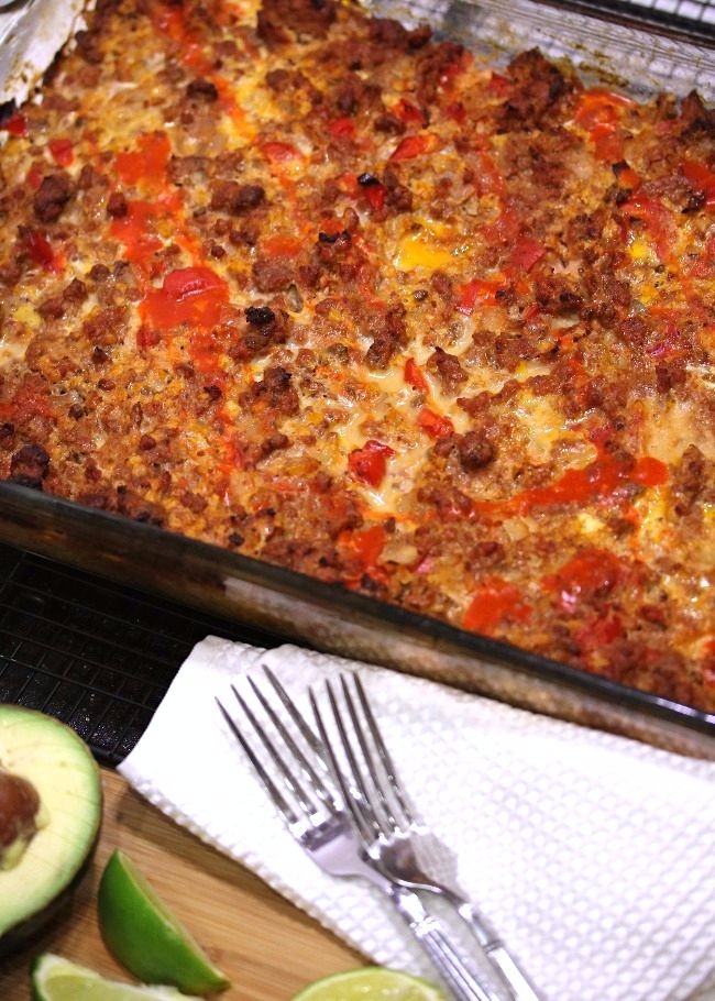Just Jessie B Beef Enchilada Bake Paleo, Keto, Whole30