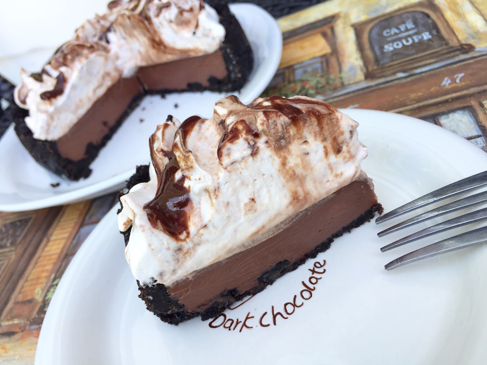 The Ultimate Chocolate Blog Creamy Chocolate Pie Recipe with a Sour