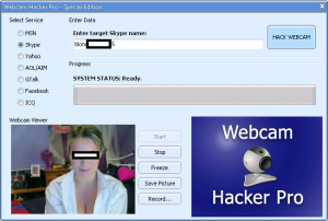 pirater une webcam