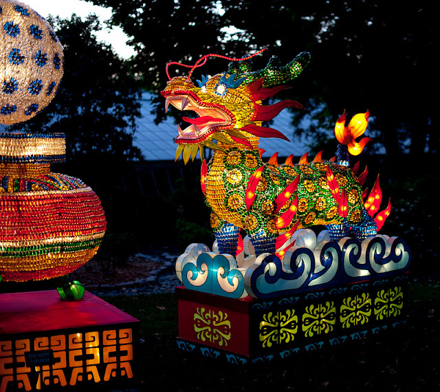 Missouri Botanical Garden Lantern Festival, photo by Brian Mueller