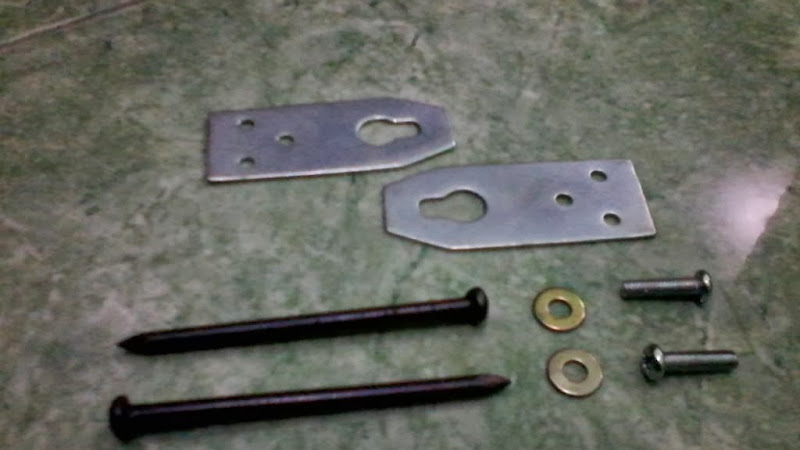 Cara membuat wall mount untuk monitor atau tv dengan mudah dengan 5 ribu perak :D