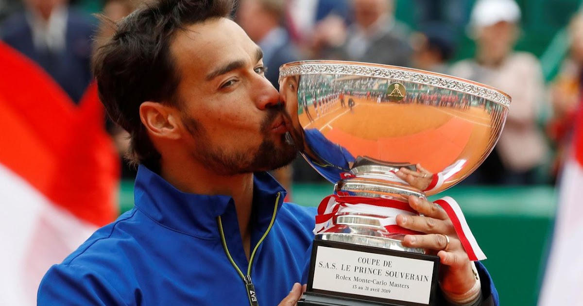Fognini wins Monte Carlo title ATP Men's Tennis