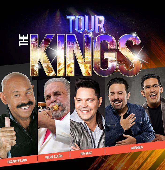 "Tour The Kings" la realeza de la salsa llega a Guatemala