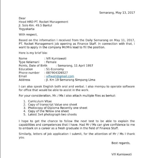 23+ contoh surat lamaran kerja bahasa inggris ke rumah 23+ contoh surat lamaran kerja bahasa inggris ke rumah
