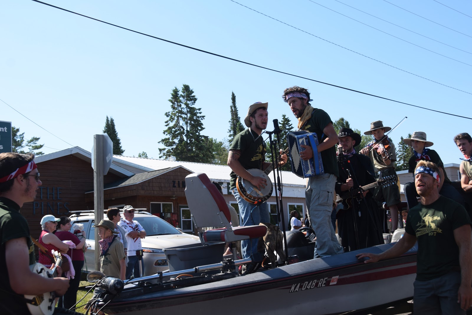 Retirement 2.0 Fourth of July Parade in Copper Harbor MI