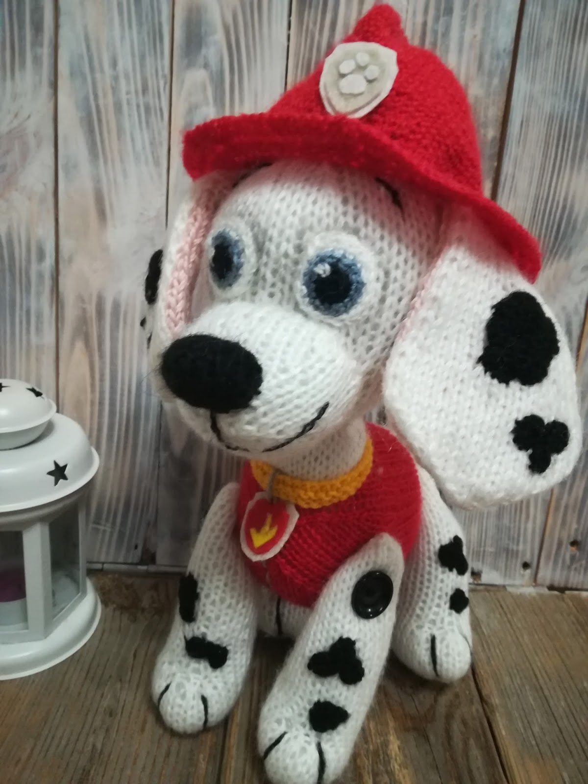 Вяжем игрушки спицами с Ольгой Чепижной: Щенок Маршал из мультика ...