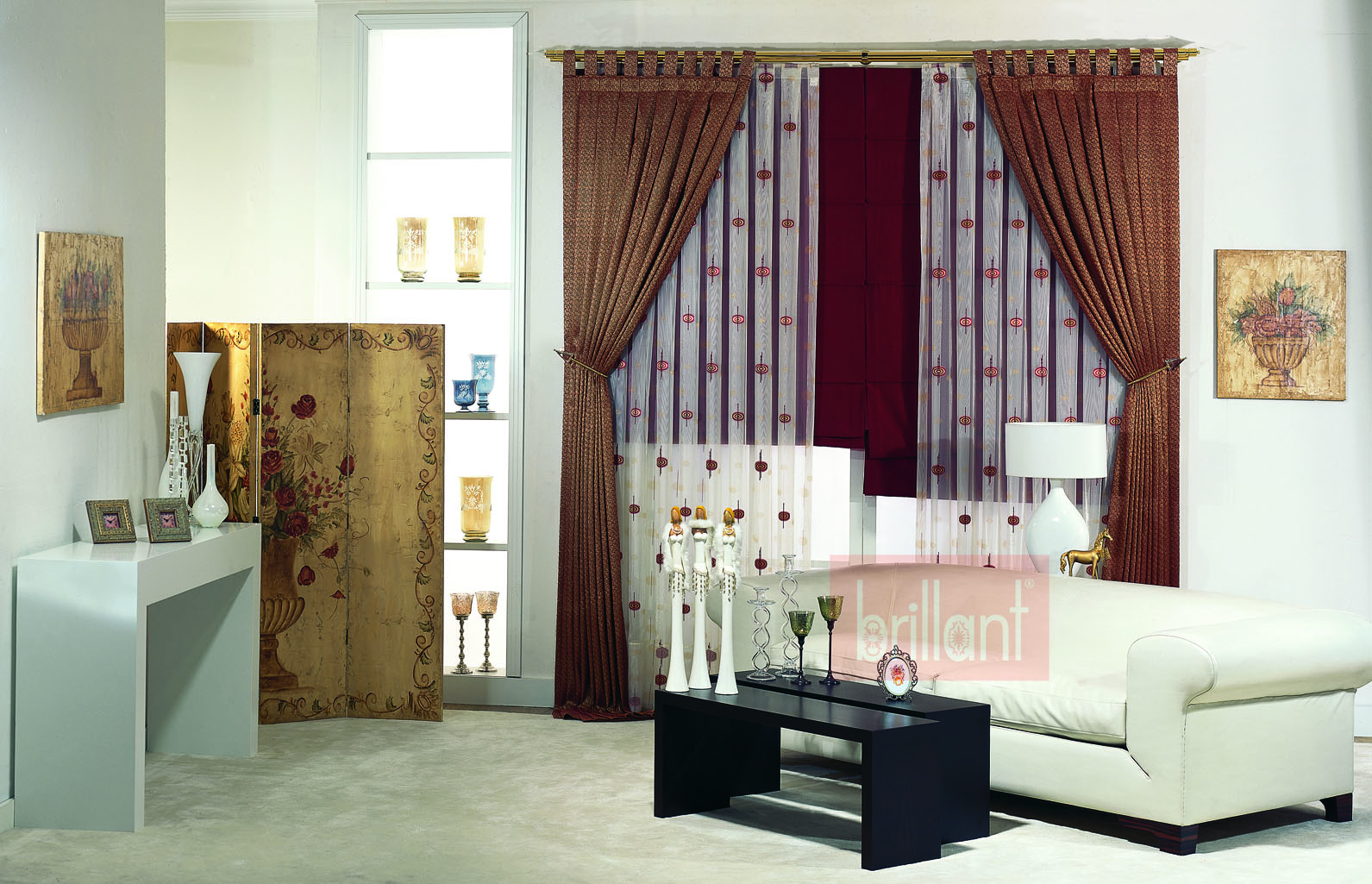 Brillant Fon Perde Modelleri Elif Perde