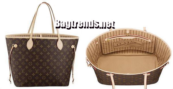 Bags and Purses: The most popular handbags, Louis Vuitton Neverfull M40156 M40157