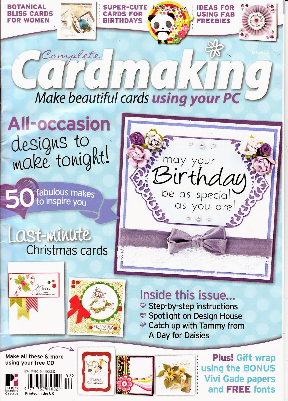 Complete Cardmaking-December 2014