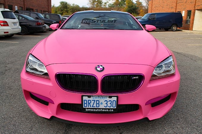 Pink barbie bmw #7