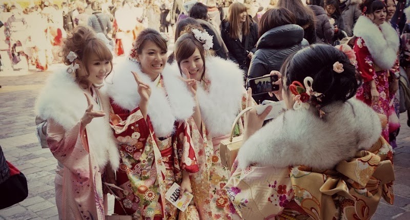 Seijin-no-hi (Coming of Age Day), kimono fashion
