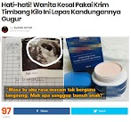 Hati-Hati Wanita kesal pakai krim timbang kilo ini lepas kandungannya gugur