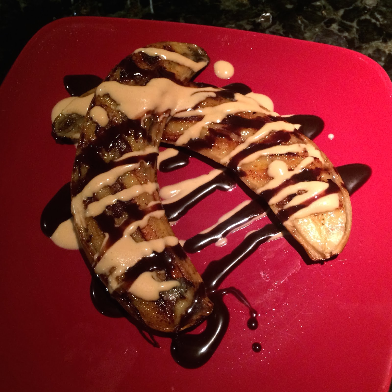 Lekker & Liquor Lekker Grilled Bananas with Chocolate & Peanut Butter