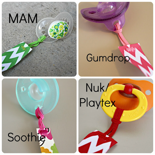 RisC Handmade New in the Shop Universal Pacifier Clips