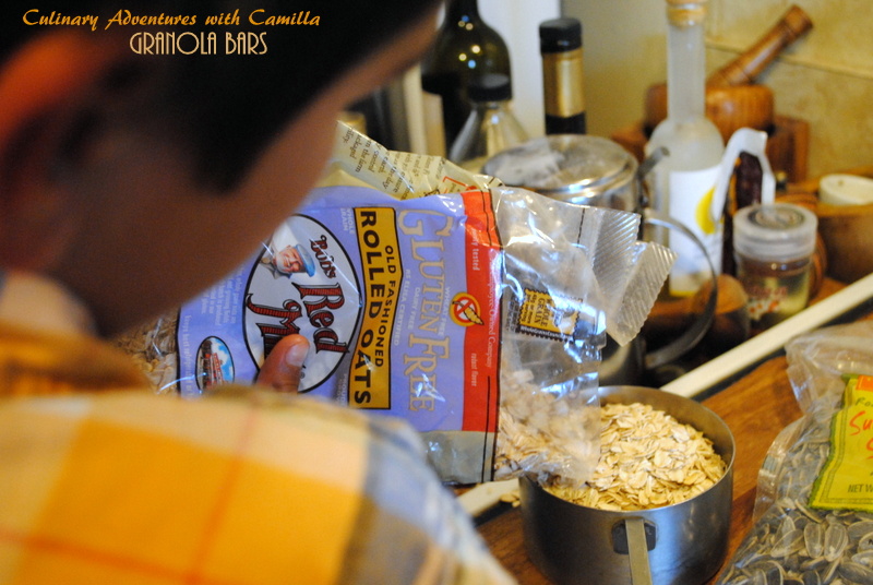 Granola Bars à la A.B. (that's Alton Brown)
