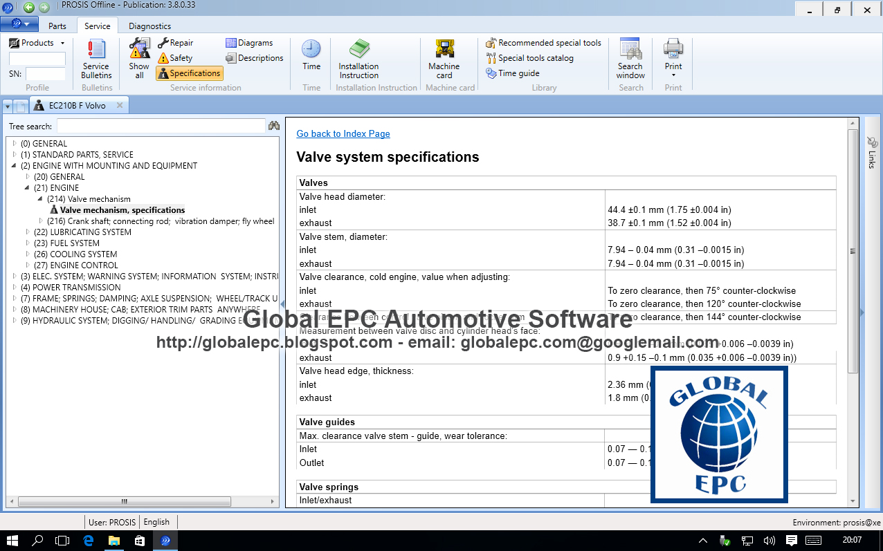 VOLVO PROSIS OFFLINE 01.2015 want to buy it (£50)? email us:  global.epc@yandex.com