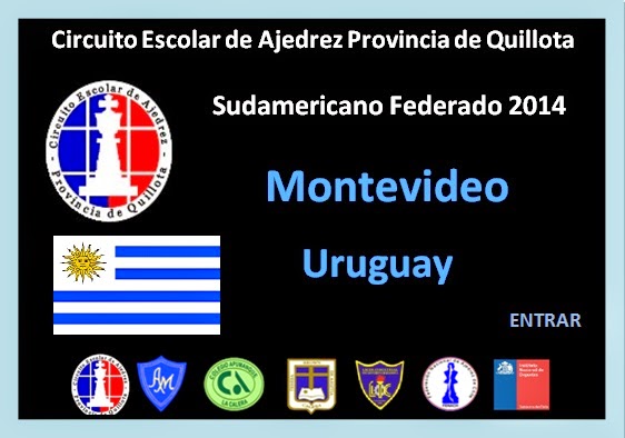 SUDAMERICANO DE AJEDREZ MONTEVIDEO URUGUAY (08 SEPTIEMBRE 2014)