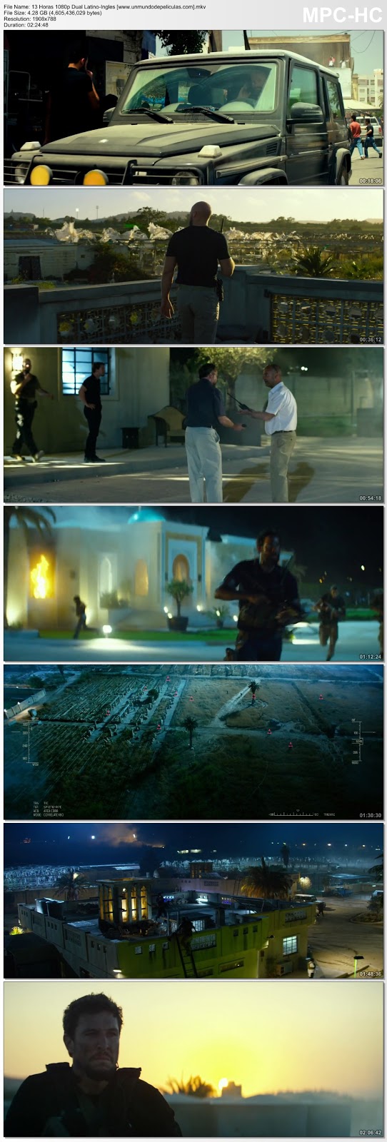 Capturas de la película.