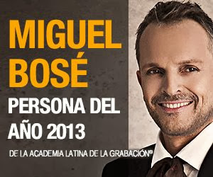 MIGUEL BOSÉ PERSONA DEL AÑO 2013