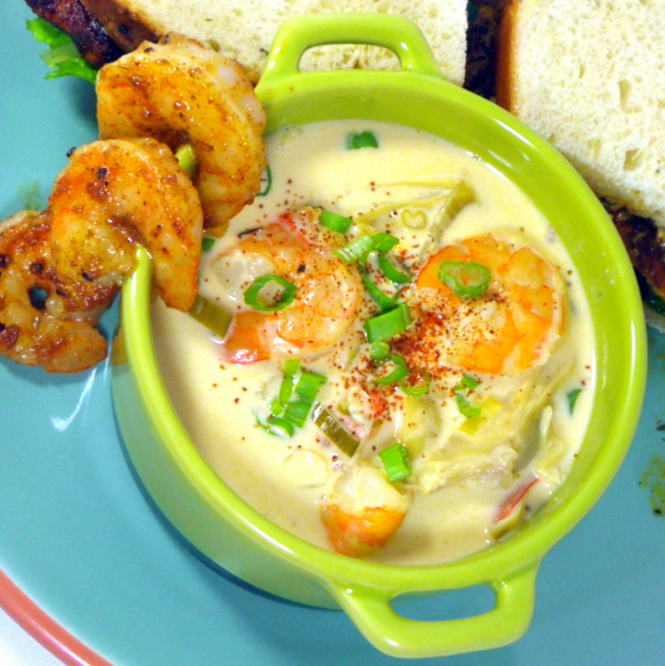 52 Ways to Cook New Orleans SHRIMP and ARTICHOKE SOUP