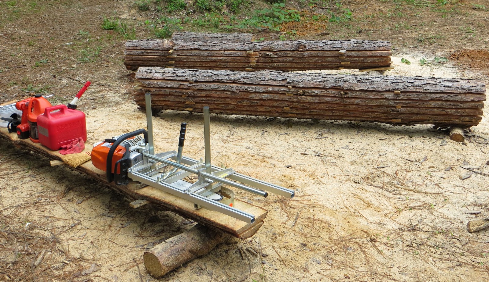 Making Our Own Lumber – Maitri Homestead