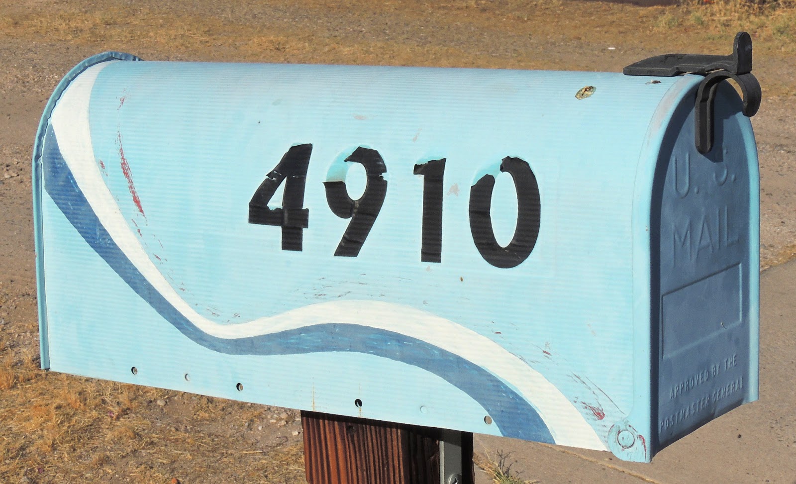 Tucson Mailbox Art Mailbox archive 4910 East Andrew Street