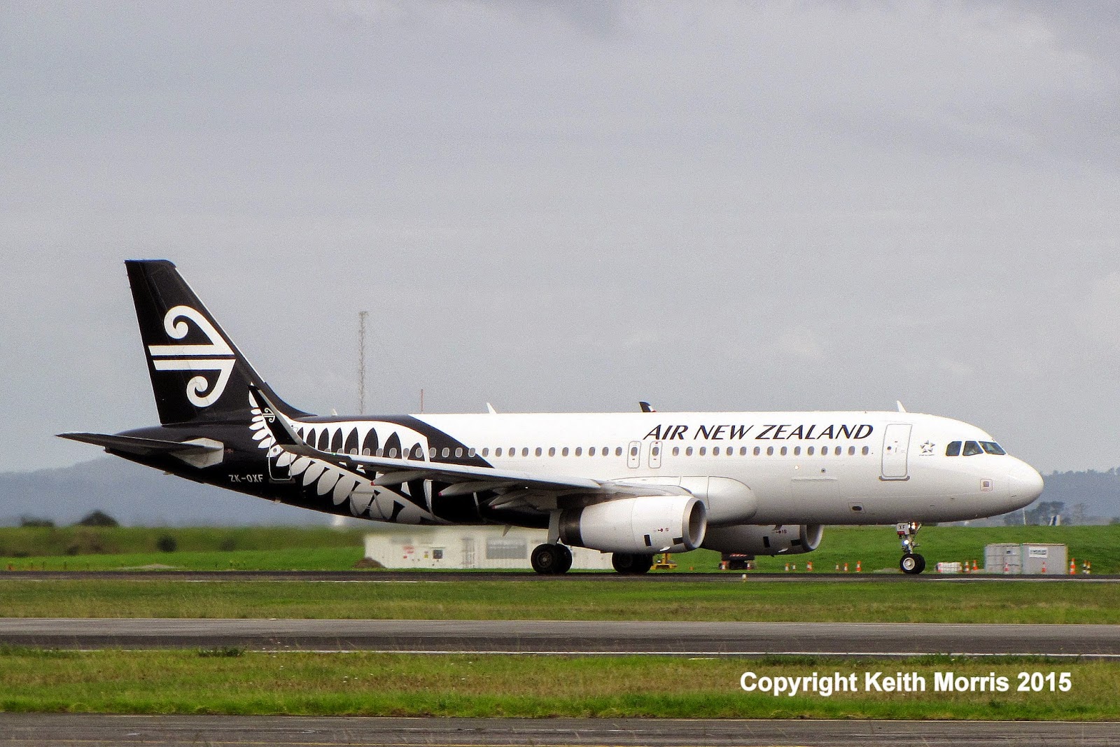 NZ Civil Aircraft Air New Zealand New Aircraft and New Colours at Auckland International 1242015