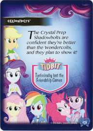 My Little Pony The Shadowbolts Equestrian Friends Trading Card